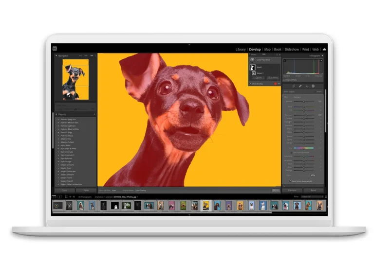 Adobe lightroom classic notebook