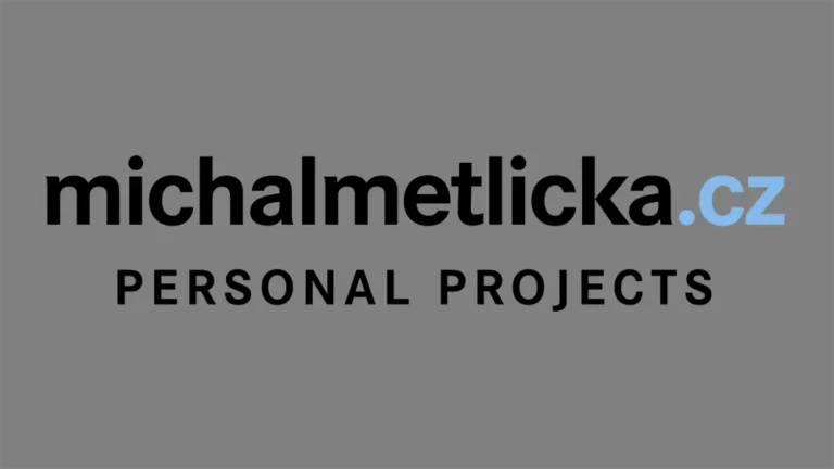 Michal metlicka logo ongrey